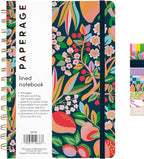 PAPERAGE Lined Spiral Journal Notebook, 160 Pages, Hardcover Journal by PAPERAGE