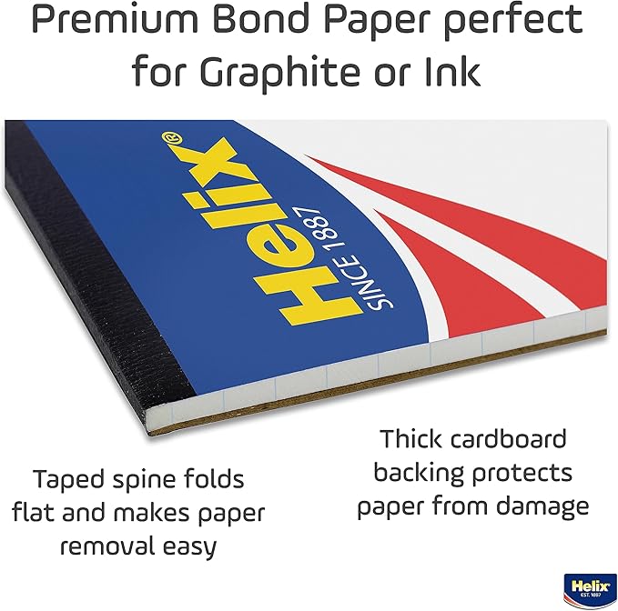 Maped Helix Bond Pad, 4 X 4 Grid, 17 x 22 Inches, 50 Sheets - Image 3