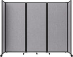 Versare Room Divider 360 Portable Wall Partition | Folding Panels | Large by VERSARE