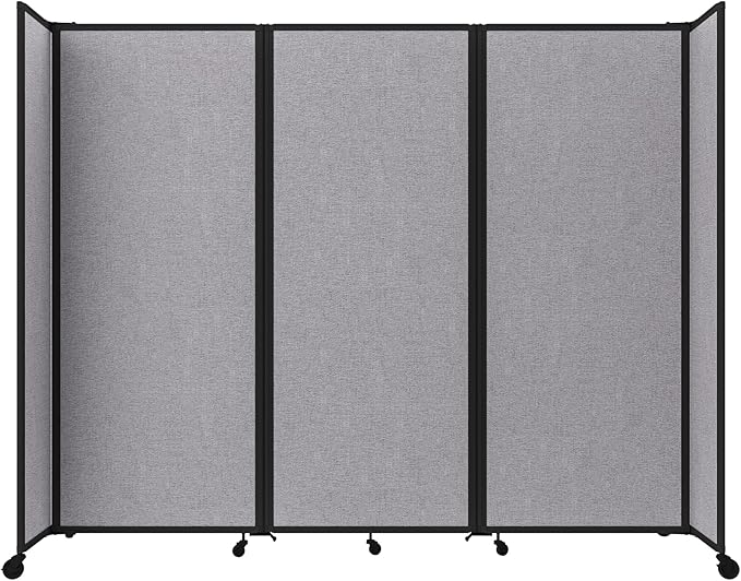 Versare Room Divider 360 Portable Wall Partition | Folding Panels | Large by VERSARE
