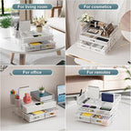 Marbrasse 3 Tier Mesh Desk Organizer - Image 4