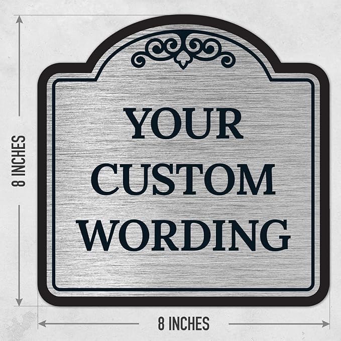 Custom Decorative Sign, Personalized Metal Sign - Image 3
