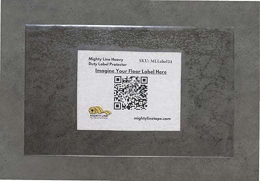 Mighty Line Heavy Duty Clear Label Protectors Cover by MightyLine