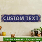 Custom Sign, Custom Street Sign, 11 Font Colors, 13 Font Styles, 4 Hole Options - Image 4