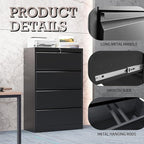 mysteeldepot 4 Drawer Lateral File Cabinet - Image 4