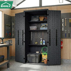 ehhly heavy duty tall storage cabinet outdoor weatherproof, view 9