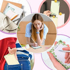 300 Sheets to Do List Notepad Daily Checklist Sticky Notes Cute Undated Memo - Image 5