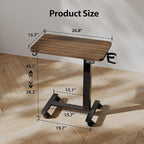 Agilestic Portable Standing Desk Height Adjustable, Mobile Table - Image 2