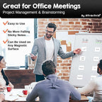 Attractivia Dry Erase Magnetic Labels 2.8 x 1.8 in, Small Dry Erase Magnets - Image 5