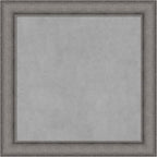 Amanti Art Grey Framed Magnetic Board 24x24 Medium Vision Board by AmantiArt