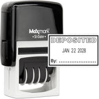 MaxMark Office Self Inking Date Stamp by Maxmark