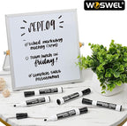 WOSWEL Dry Erase Markers Bulk, Chisel Tip Whiteboard Markers, Low Odor Thick - Image 4