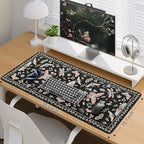 iCasso Black Large Mouse Pad, Desk Matt - Image 3