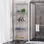 Himimi 5-Tier Storage Shelf Wire Shelving Unit on Wheels Heavy Duty Metal - Image 6