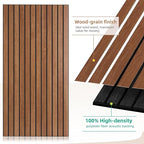 AUTORIFIC Wood Veneer Acoustic Panels, 4 Pack 47.2”x23.6” Sound Panels - Image 3