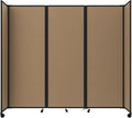 Versare Room Divider 360 Portable Wall Partition | Folding Panels | Large by VERSARE
