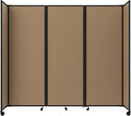 Versare Room Divider 360 Portable Wall Partition | Folding Panels | Large by VERSARE