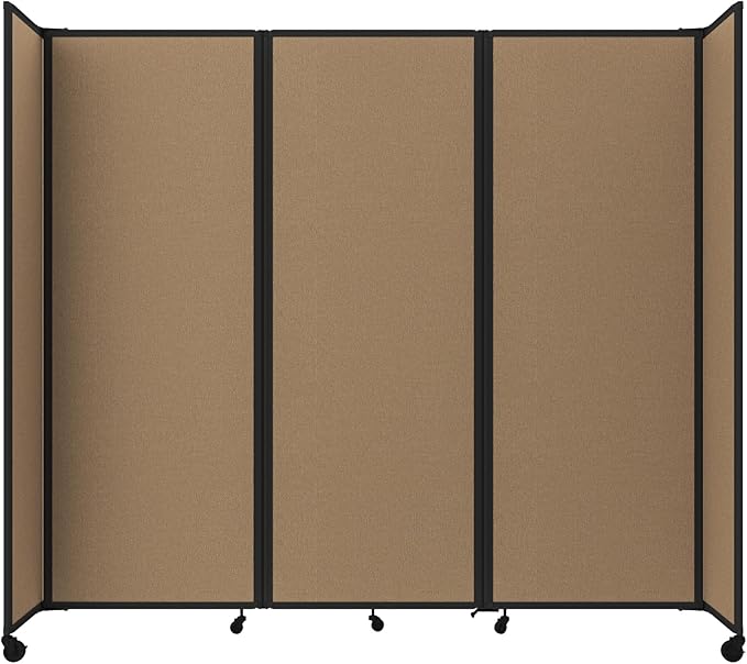 Versare Room Divider 360 Portable Wall Partition | Folding Panels | Large by VERSARE