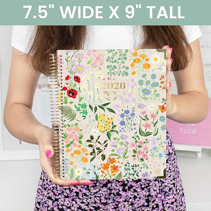 bloom daily planners 2026 Hardcover Calendar Year Goal & Vision Planner - Image 7