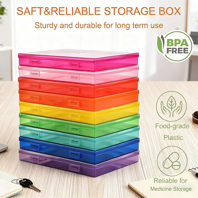 Photo Storage Box 5 x 7 Inches, 18 Inner Extra Large Photo Boxes - Image 6