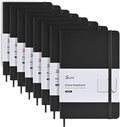 SUIN Lined Journal Notebooks for Work, School & Journaling – Black Hardcover by SuinOffice