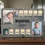 Newborn picture frame, Baby picture sign, Baby keepsake wall decor, Nursery - Image 3