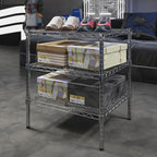 Regal Altair 21" Deep x 24" Wide x 27" Height Wire Shelving Kit | 3-Tier | NSF - Image 2