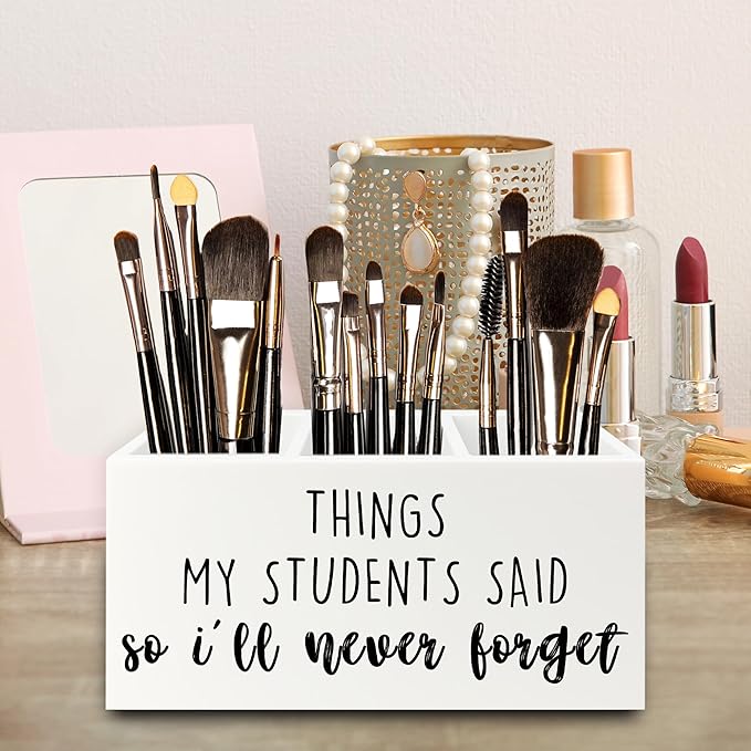 QZQE Teacher Gifts Pen Pencil Holder Organizer - Image 4