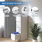 FLIXELIO 4 Drawer File Cabinet - Image 4