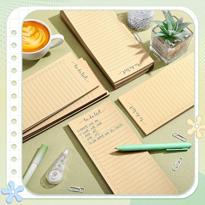 Censen 10 Pack 500 Sheets To Do List Notes Daily Checklist Notepads - Image 7
