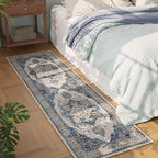 Rugcomf Vintage Medallion Kitchen Runner 2'x6' - Image 3