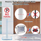 VAIIGO 3 Pack Heavy Duty Standing Sign Holder 8.5x11 Inch - Image 3