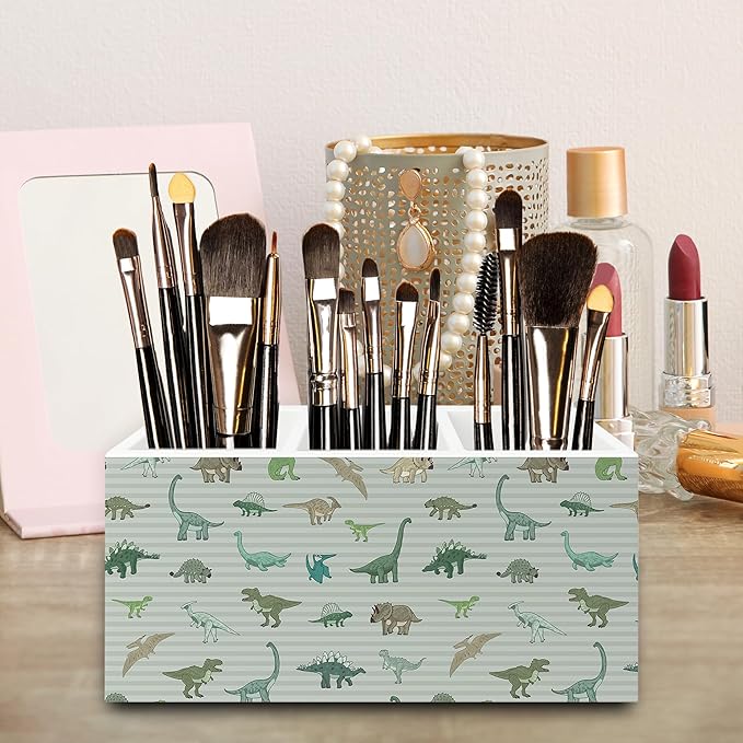 QZQE Dinosaur Gifts Pen Pencil Holder Organizer - Image 4