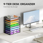 Cawukege 9 Tier Paper Organizer - Image 2