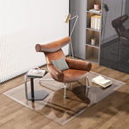 59“ x 47” Beveled Edge Glass Chair Mat by Whatssuitableisthebest