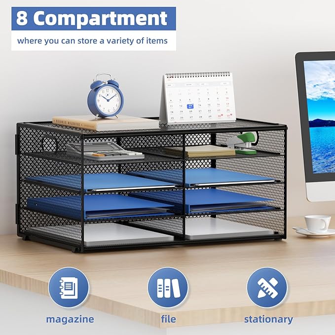 Lavatino 8 Compartments Paper Organizer - Image 5