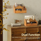 Pine Wood Mail Organizer For Desk - Image 4
