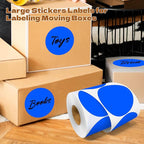 3 Inch Round Color Coding Labels - Image 5