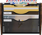 PAG-Mass Hanging Wall Files Organizer, 3 Tier Mail Organizer Wall Mounted - Image 8