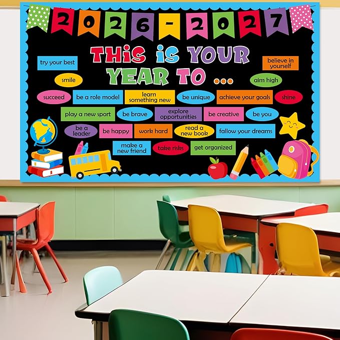 This is Your Year Set Bulletin Board Becorations Classroom Decoration - Image 6