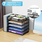 Marbrasse 5-Tier Desk Organizer - Image 4