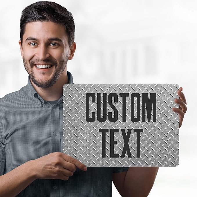 Custom Sign, Custom Street Sign, 11 Font Colors, 13 Font Styles, 4 Hole Options - Image 2