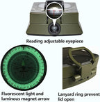 AOFAR Military Compass, AF-4580 Lensatic Sighting, Waterproof and Shakeproof - Image 5