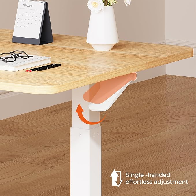 FitStand Small Pneumatic Adjustable Stand Up Desk, Rolling One-Piece Standing - Image 4