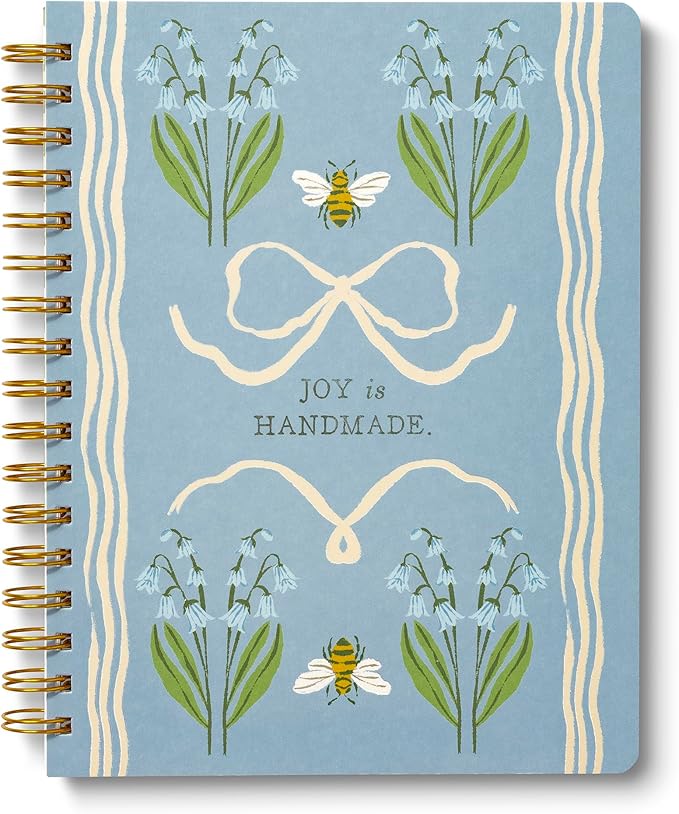 Compendium Spiral Notebook — Joy Is Handmade. — A Designer Spiral Notebook by Compendium