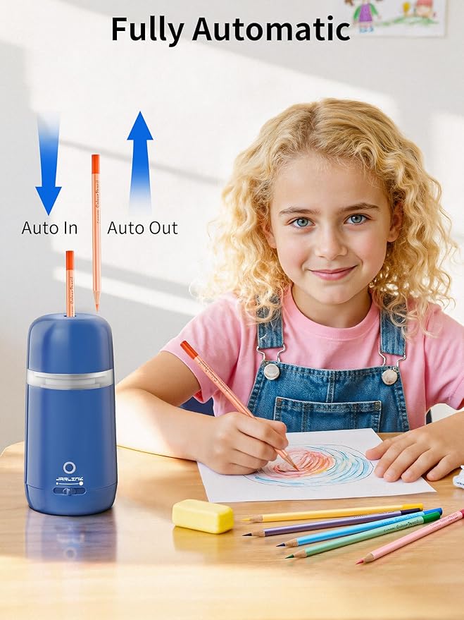 JARLINK Automatic Electric Pencil Sharpener - Image 2