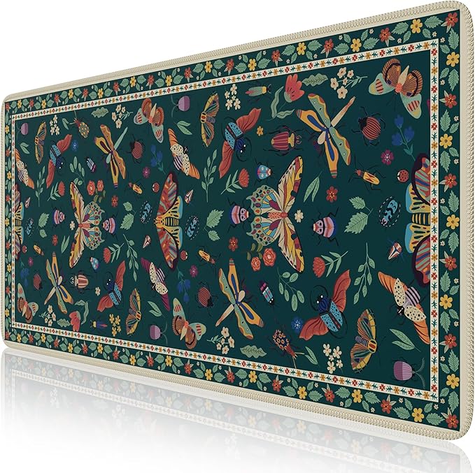 iCasso Desk Mat, Desk Matt for Desktop, Cute Desk Pad Mat, XXL Large Mouse Pad by iCasso