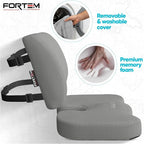 FORTEM Seat Cushion, Office Chair Cushion, Lumbar Support Pillow - Image 3
