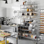 Regal Altair 18" Deep x 42" Wide x 96" Height Wire Shelving Kit | 10-Tier | NSF - Image 7