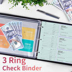 Antner 3 Ring Personal Check Binder - Image 7
